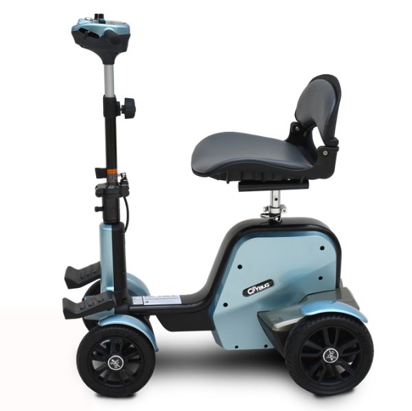 EV Rider CityBug Color Blue Side View