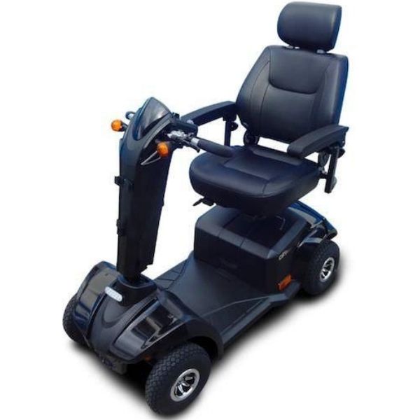 EV Rider City Rider 4 Wheel Mobility Scooter Black Front Left View