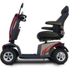 EV Rider Express Mobility Scooter Red Left Side View