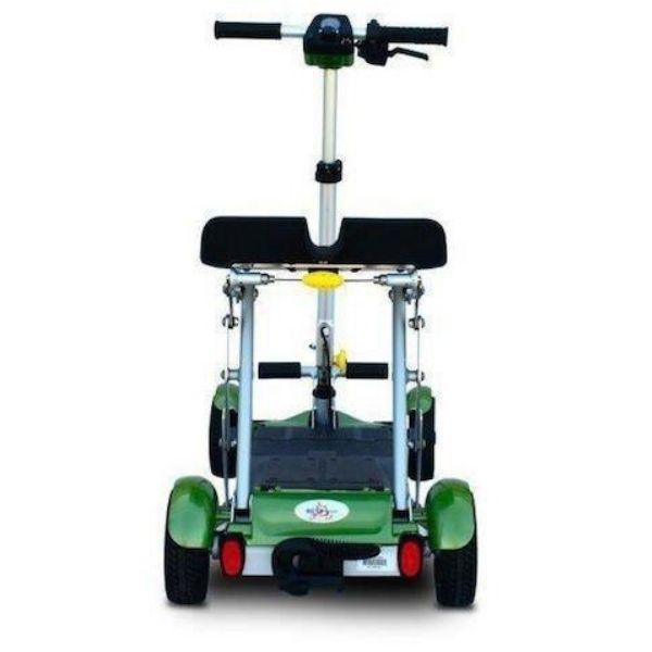 EV Rider Gypsy Ultralight Folding Mobility Scooter Green Back View