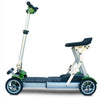 EV Rider Gypsy Ultralight Folding Mobility Scooter Green Left Side View