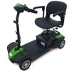 EV Rider Mini Rider Lite 4 Wheel Mobility Scooter Green Left Side View