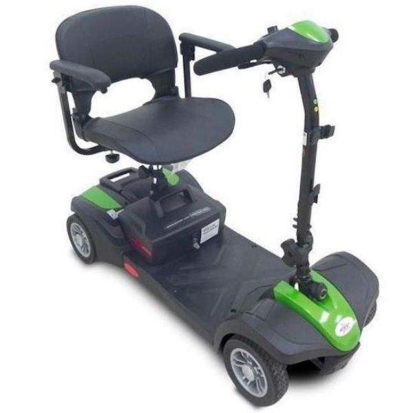 EV Rider Mini Rider Lite 4 Wheel Mobility Scooter Green Right Side View