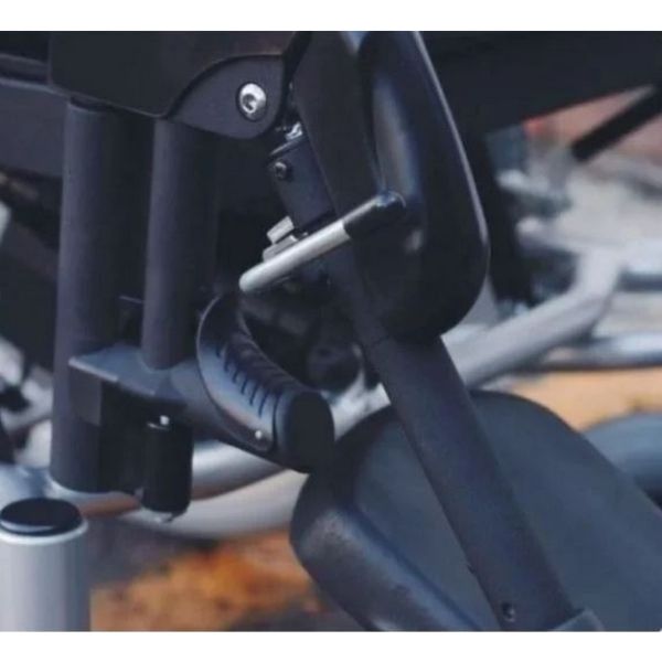 EV Rider Spring HW1 Manual Wheel Chair Elevating Leg Rest View