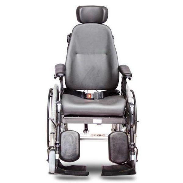 EV Rider Spring HW1 Manual Wheel Chair Front View 