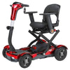 EV Rider Teqno S26 Auto Folding Mobility Scooter Front Left Side View