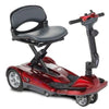 EV Rider Transport AF Auto Folding Scooter Red Front Right Side View
