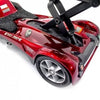 EV Rider Transport AF Auto Folding Scooter Red Rear Wheel View