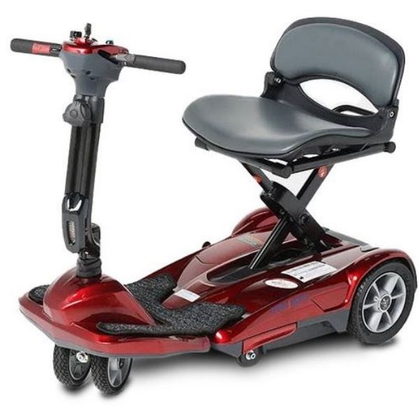 EV Rider Transport M Easy Move Scooter Burgundy Right Side View