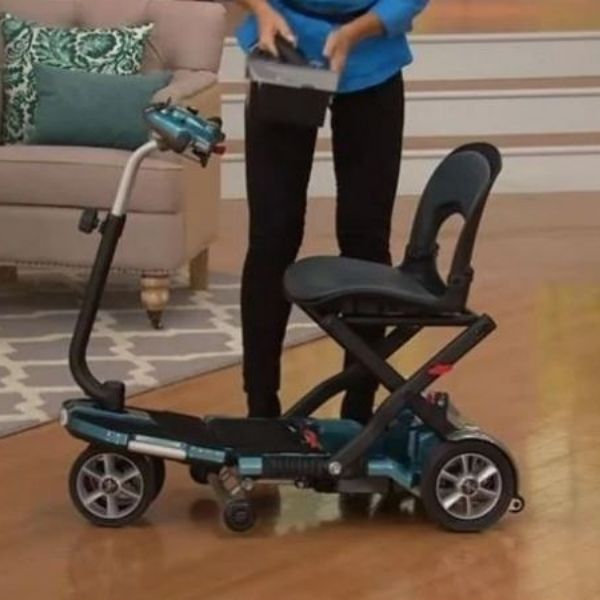 EV Rider Transport Plus Folding Mobility Scooter Customer Review View