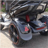 EV Rider Vita  Monster All Terrain Scooter Black Back View