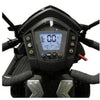 EV Rider Vita  Monster All Terrain Scooter Black Dashboard View