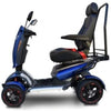 EV Rider Vita  Monster All Terrain Scooter Blue Side View