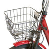 EWheels EW-29 Electric Trike Tricycle scooter Basket Side View