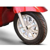 EWheels EW-66 2-Passenger Heavy-Duty Scooter Red Tires View
