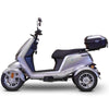 EWheels EW-75 Four Wheel Electric Mobility Scooter Silver Side View