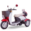 EWheels EW 11 Sport Euro Type Scooter Red Front Left Side View