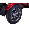 EWheels EW 14 Sport 4 Wheel Scooter Red Parts Tire View