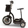 EWheels EW 18 Stand-N-Ride Mobility Scooter Black Side View