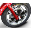 EWheels EW 18 Stand-N-Ride Mobility Scooter Red Parts Tire View