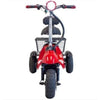 EWheels EW 19 Sporty Mobility Scooter Red Front View