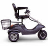EWheels EW 20 Mobility Scooter Black Right Side Folded View