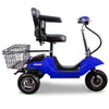 EWheels EW 20 Mobility Scooter Blue Right Side View
