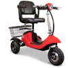 EWheels EW 20 Mobility Scooter Red Front Right Side View