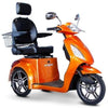 EWheels EW 36 Mobility Scooter Orange Front Right Side View