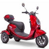 EWheels EW Bugeye Recreational Scooter Red Front Right Side View