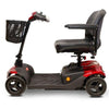 EWheels EW M41 Travel Mobility Scooter Red Left Side View