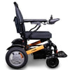EWheels EW M45 Folding Power Wheelchair Orange Right Side View