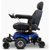 EWheels EW M48 Power Wheelchair Blue Left Side View