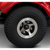 EWheels EW M48 Power Wheelchair Red Wheel View