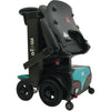 Enhance Mobility MOJO  Automatic Folding Scooter Aqua Folded Back View