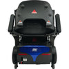 Enhance Mobility MOJO Automatic Folding Scooter Blue Folded Back Seat  View