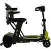 Enhance Mobility MOJO Automatic Folding Scooter Lemony Lime Side View