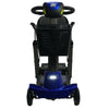 Enhance Mobility Mojo Folding Scooter Blue Head Light View