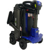 Enhance Mobility Mojo Folding Scooter Blue Tiller Folding View