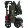 Enhance Mobility Mojo Folding Scooter Red Folding View