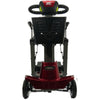 Enhance Mobility Mojo Folding Scooter Red Front with Basket View