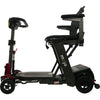 Enhance Mobility Mojo Folding Scooter Red Left Side View