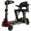 Enhance Mobility Mojo Folding Scooter Red Left View