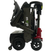 Enhance Mobility Mojo Folding Scooter Red Side Folding View