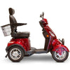 Ewheels EW 46 4 Wheel Mobility Scooter Red Right Side View
