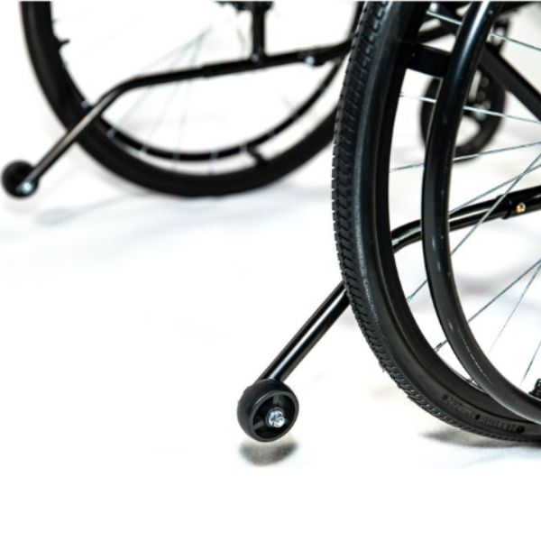 Feather Chair HD Front Rear Wheels with anti-tippers