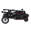 Feather Lightweight Electric Scooter Folded up on he floor&#39;