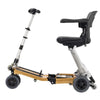 FreeRider Luggie Golden Elite Folding Mobility Scooter Left Side View