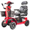 FreeRider USA FR1 4 Wheel Bariatric Mobility Scooter Red Front View