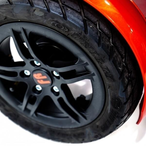 FreeRider USA FR1 4 Wheel Bariatric Mobility Scooter Tire View